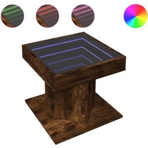 (smoked oak) vidaXL Coffee Table with LED End Table Side Table Sonoma Oak Engine (smoked oak) vidaXL Coffee Table with LED End Table Side Table Sonoma Oak Engine