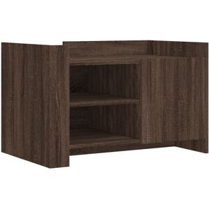 (brown oak, 80 x 50 x 50 cm) vidaXL Coffee Table End Table Accent Side Table Son (brown oak, 80 x 50 x 50 cm) vidaXL Coffee Table End Table Accent Side Table Son