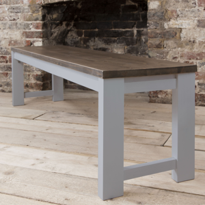 Noa and Nani (Hever Bench in Grey and Dark Pine) Hever Dining Bench Noa and Nani (Hever Bench in Grey and Dark Pine) Hever Dining Bench