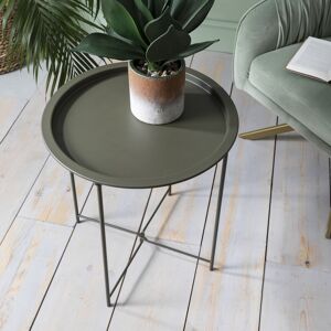 Noa and Nani (Metal Side Table in Olive Green ) Metal Side Table in Choice of Colours Noa and Nani (Metal Side Table in Olive Green ) Metal Side Table in Choice of Colours