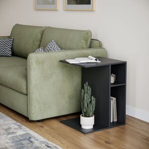 URBN Living (Black) C-Shape Sofa Side Wooden Table End Coffee Bedside Nightstand Laptop Livi URBN Living (Black) C-Shape Sofa Side Wooden Table End Coffee Bedside Nightstand Laptop Livi