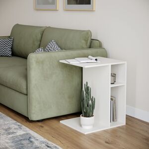 URBN Living (White) C-Shape Sofa Side Wooden Table End Coffee Bedside Nightstand Laptop Livi URBN Living (White) C-Shape Sofa Side Wooden Table End Coffee Bedside Nightstand Laptop Livi