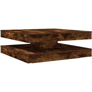 (smoked oak, 90 x 90 x 34.5 cm) vidaXL Coffee Table 360-Degree Rotatable Hallway (smoked oak, 90 x 90 x 34.5 cm) vidaXL Coffee Table 360-Degree Rotatable Hallway