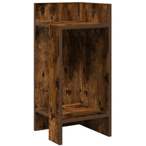 (smoked oak, 1 pcs) vidaXL Side Tables with Shelf Hallway Tea End Table Centre A (smoked oak, 1 pcs) vidaXL Side Tables with Shelf Hallway Tea End Table Centre A