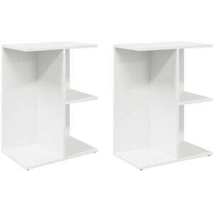(white, 2 pcs) vidaXL Bedside Tables Nightstand Bedroom Bed Table Side Table Eng (white, 2 pcs) vidaXL Bedside Tables Nightstand Bedroom Bed Table Side Table Eng