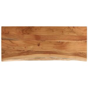 vidaXL Table Top Replacement Table Top Rectangular Solid Wood Acacia Live Edge vidaXL Table Top Replacement Table Top Rectangular Solid Wood Acacia Live Edge