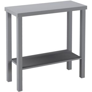 URBN Living (Grey) 2-Tier Wooden Narrow Console Side Table Entryway Hallway Furniture Home O URBN Living (Grey) 2-Tier Wooden Narrow Console Side Table Entryway Hallway Furniture Home O