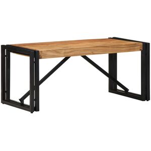 (Solid acacia wood, 80 x 40 x 35 cm) vidaXL Coffee Table Multicolour 100x50x35 c (Solid acacia wood, 80 x 40 x 35 cm) vidaXL Coffee Table Multicolour 100x50x35 c