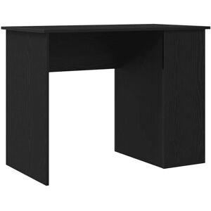 vidaXL Desk Black Oak 100x55x75 cm Engineered Wood office desk study desk vidaXL Desk Black Oak 100x55x75 cm Engineered Wood office desk study desk