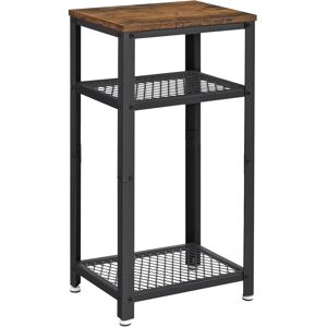 VASAGLE Side Table, Bedside Table, Sofa End Table, Telephone Table, with 2 Latti VASAGLE Side Table, Bedside Table, Sofa End Table, Telephone Table, with 2 Latti