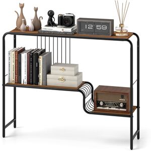 Costway Console Table Narrow Long Entryway Table with Storage Shelf Costway Console Table Narrow Long Entryway Table with Storage Shelf