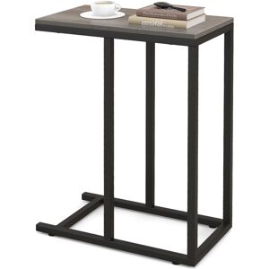 Costway C-Shaped End Table for Couch and Bed 64 CM High Sofa Side Table Costway C-Shaped End Table for Couch and Bed 64 CM High Sofa Side Table