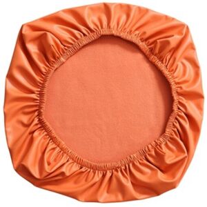 Unbranded (Orange) Stretch Computer Waterproof Office Chair Seat Cover Removable Rotating Unbranded (Orange) Stretch Computer Waterproof Office Chair Seat Cover Removable Rotating