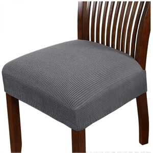 Unbranded (Grey*2, Grey) Dining Chair Seat Cover Stretch Spandex Chair Seat Covers Chair S Unbranded (Grey*2, Grey) Dining Chair Seat Cover Stretch Spandex Chair Seat Covers Chair S