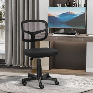 Vinsetto Small Office Chair without Arms, Ergonomic Swivel Mesh Desk Chair Vinsetto Small Office Chair without Arms, Ergonomic Swivel Mesh Desk Chair