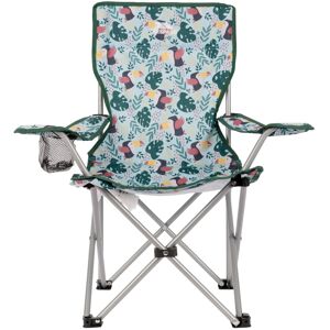 Trespass Childrens/Kids Joejoe Tropical Leaves Camping Chair Trespass Childrens/Kids Joejoe Tropical Leaves Camping Chair