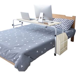Unbranded Multifunctional Adjustable Over Bed Desk Foldable Study Table (White) Unbranded Multifunctional Adjustable Over Bed Desk Foldable Study Table (White)