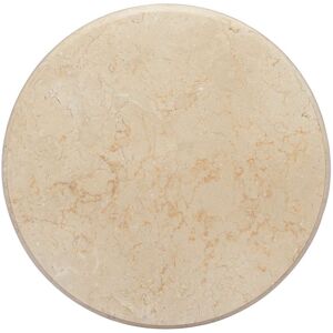 vidaXL Cream Marble Table Top - Dining, Garden, Coffee - Table Top vidaXL Cream Marble Table Top - Dining, Garden, Coffee - Table Top