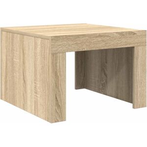 vidaXL Coffee Table Sonoma Oak Engineered Wood Couch End Sofa Accent Table vidaXL Coffee Table Sonoma Oak Engineered Wood Couch End Sofa Accent Table