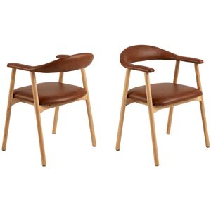 ACTONA GROUP Addi Oak Polished 3-Variant Dining Chair - Stühle ACTONA GROUP Addi Oak Polished 3-Variant Dining Chair - Stühle