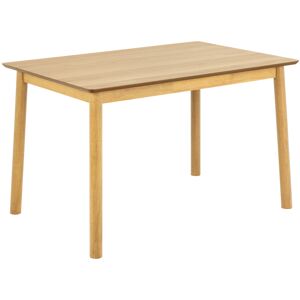 Furniture To Go Barlow Rectangular Dining Table in Matt Oak 120x74.8cm Furniture To Go Barlow Rectangular Dining Table in Matt Oak 120x74.8cm