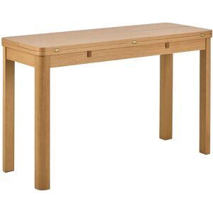 Furniture To Go Southampton Extendable Rectangular dining table in Matt Oak 45-90cm Furniture To Go Southampton Extendable Rectangular dining table in Matt Oak 45-90cm