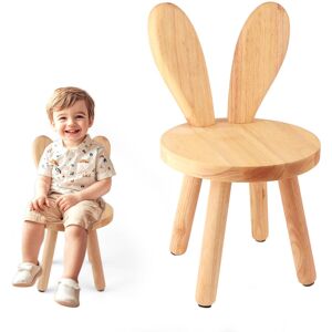 Unbranded Wooden Step Stool for Kids Age 2+, Toddler Chair with Non-Slip Foot Mat, 10" L x Unbranded Wooden Step Stool for Kids Age 2+, Toddler Chair with Non-Slip Foot Mat, 10" L x