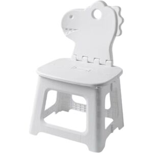 Unbranded Folding Seat for Children, Portable Stool with Back Support, Comfortable for Cam Unbranded Folding Seat for Children, Portable Stool with Back Support, Comfortable for Cam