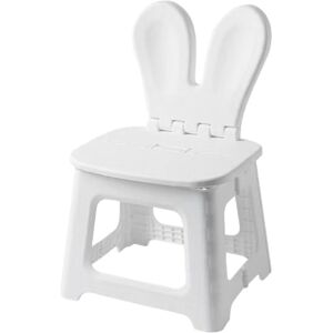 Unbranded Step Stool for Kids with Back Support, Folding Bathroom Stool, Portable Shoe Cha Unbranded Step Stool for Kids with Back Support, Folding Bathroom Stool, Portable Shoe Cha