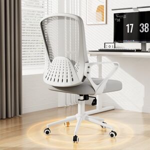 Bigzzia (Grey)Ergonomic Mid-Back Mesh Office Chair Bigzzia (Grey)Ergonomic Mid-Back Mesh Office Chair