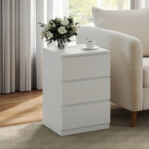 VASAGLE Nightstand with Charging Station, Bedside Table, Side End Table with 3 Drawers, VASAGLE Nightstand with Charging Station, Bedside Table, Side End Table with 3 Drawers,