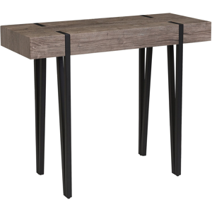 Beliani Console Table ADENA Brown Beliani Console Table ADENA Brown