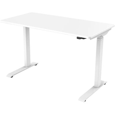 Dellonda - Sit & Stand Desk - White - Electric - Desk Dellonda - Sit & Stand Desk - White - Electric - Desk