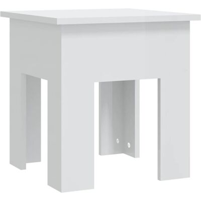 vidaXL - High Gloss White 40x40x42 cm - Coffee Table vidaXL - High Gloss White 40x40x42 cm - Coffee Table