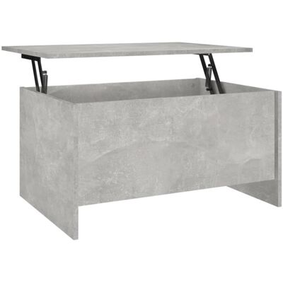 vidaXL - betonszürke dohányzóasztal 80 x 55,5 x 41,5 cm (809678) - Coffee Table vidaXL - betonszürke dohányzóasztal 80 x 55,5 x 41,5 cm (809678) - Coffee Table