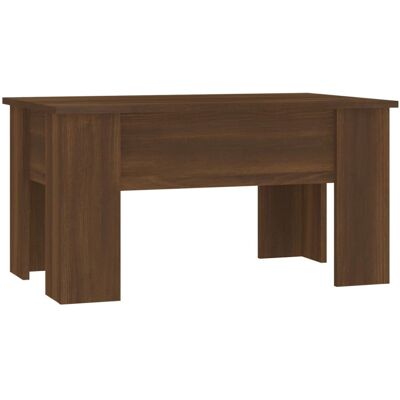 vidaXL - Oak Coffee Table - Brown Oak - Coffee Table vidaXL - Oak Coffee Table - Brown Oak - Coffee Table