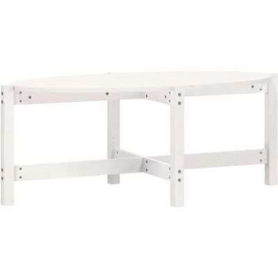 vidaXL White Pine Coffee Table - Coffee Table vidaXL White Pine Coffee Table - Coffee Table
