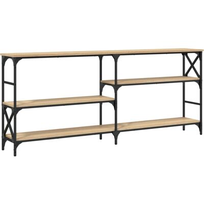 vidaXL - Sonoma Oak - 180x29x76.5 cm - Wood - Console Table vidaXL - Sonoma Oak - 180x29x76.5 cm - Wood - Console Table