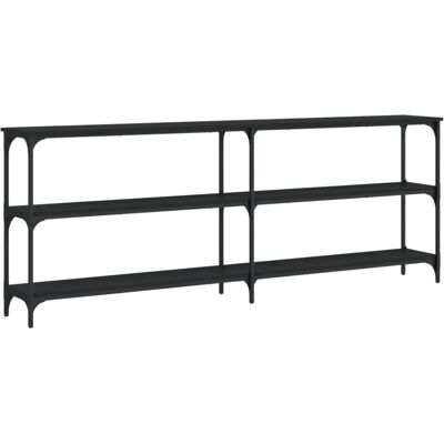 (black, 200 x 29 x 75 cm) vidaXL Console Table End Table Hallway Stand Side Sofa (black, 200 x 29 x 75 cm) vidaXL Console Table End Table Hallway Stand Side Sofa