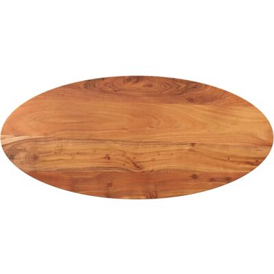 vidaXL Garden Furniture - Oval Table Top - Dining & Coffee - Brown vidaXL Garden Furniture - Oval Table Top - Dining & Coffee - Brown