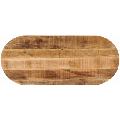 vidaXL Table Top Replacement - Solid Mango Wood Oval 110x50x3.8 cm vidaXL Table Top Replacement - Solid Mango Wood Oval 110x50x3.8 cm