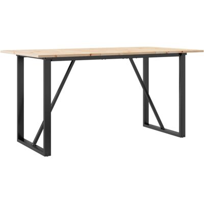 vidaXL Dining Table O-Frame 160x80x75 cm - Dining Table vidaXL Dining Table O-Frame 160x80x75 cm - Dining Table