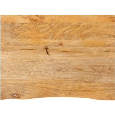 vidaXL Table Top Live Edge Mango - Solid Wood Dining Surface vidaXL Table Top Live Edge Mango - Solid Wood Dining Surface