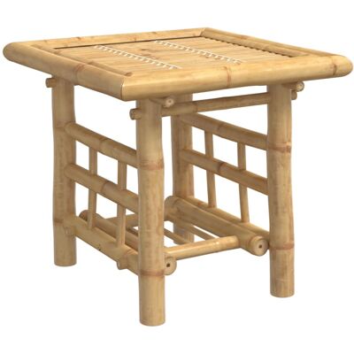 vidaXL Side Table Bamboo 45x45x45 cm - End, Accent, Coffee Table vidaXL Side Table Bamboo 45x45x45 cm - End, Accent, Coffee Table