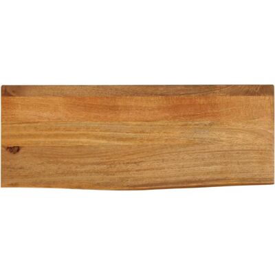 vidaXL Mango Wood Live Edge Dining Table Top - 70x40x3.8 cm vidaXL Mango Wood Live Edge Dining Table Top - 70x40x3.8 cm