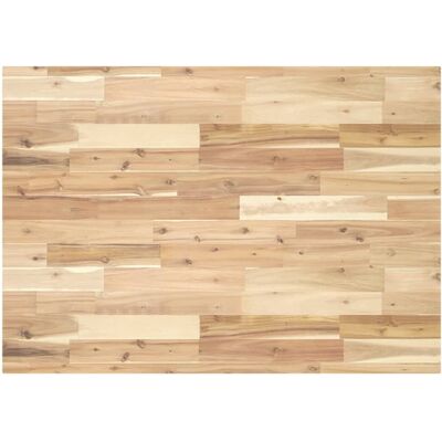 vidaXL Solid Acacia Wood Desk Top 100x70cm - Natural Finish - Desk Top vidaXL Solid Acacia Wood Desk Top 100x70cm - Natural Finish - Desk Top