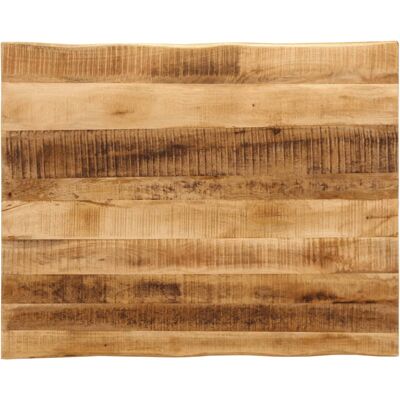 vidaXL Mango Wood Tabletop - Rustic Live Edge 110x80cm vidaXL Mango Wood Tabletop - Rustic Live Edge 110x80cm