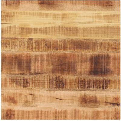 vidaXL Table Top 80x80x3.8 cm Square Solid Wood Rough Mango - Table Top vidaXL Table Top 80x80x3.8 cm Square Solid Wood Rough Mango - Table Top