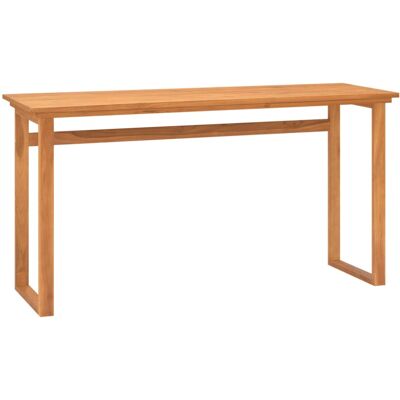 VIDAXL - Teak Desk 120x45x75 - 120x45x75 cm - Teak - Desk VIDAXL - Teak Desk 120x45x75 - 120x45x75 cm - Teak - Desk