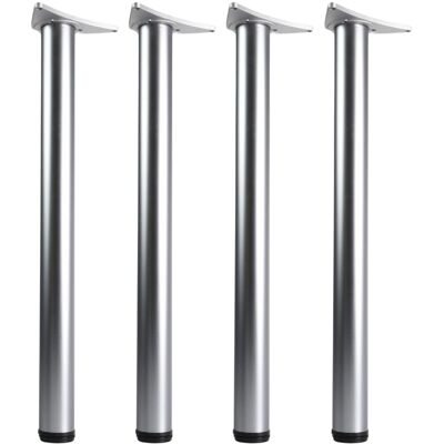 GTV (Aluminium, 82 cm) 4X Table Leg Breakfast Bar Worktop Adjustable Support Kitchen GTV (Aluminium, 82 cm) 4X Table Leg Breakfast Bar Worktop Adjustable Support Kitchen